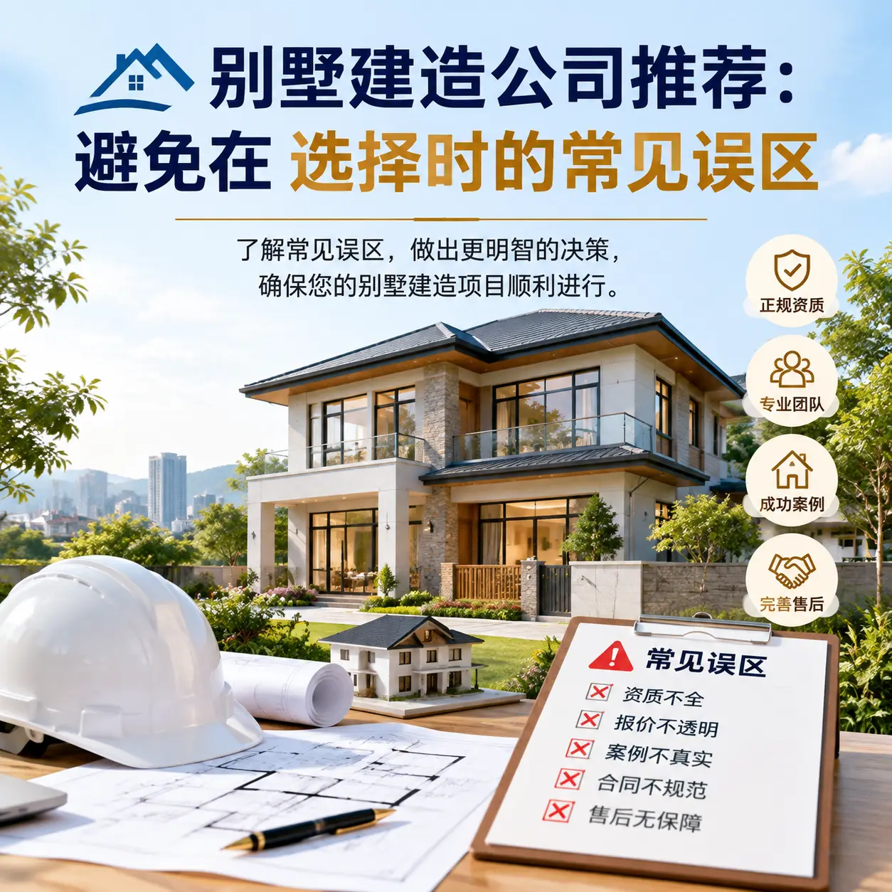 别墅建造公司推荐：避免在 六盘水 选择时的常见误区