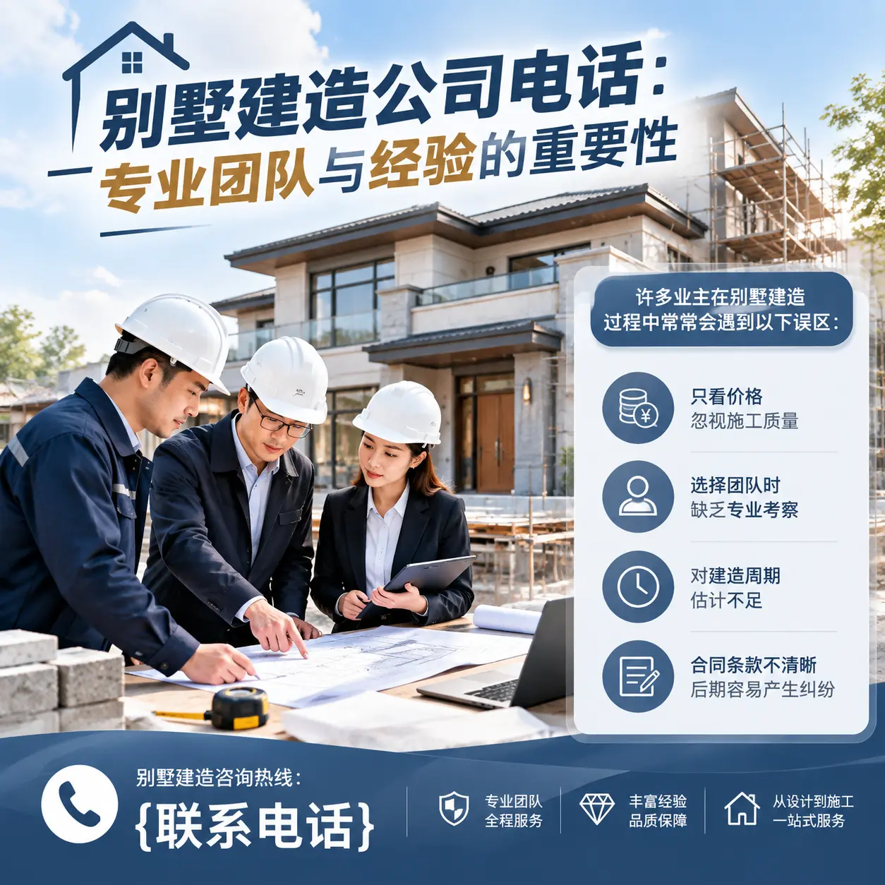 六盘水别墅建造公司电话：专业团队与经验的重要性