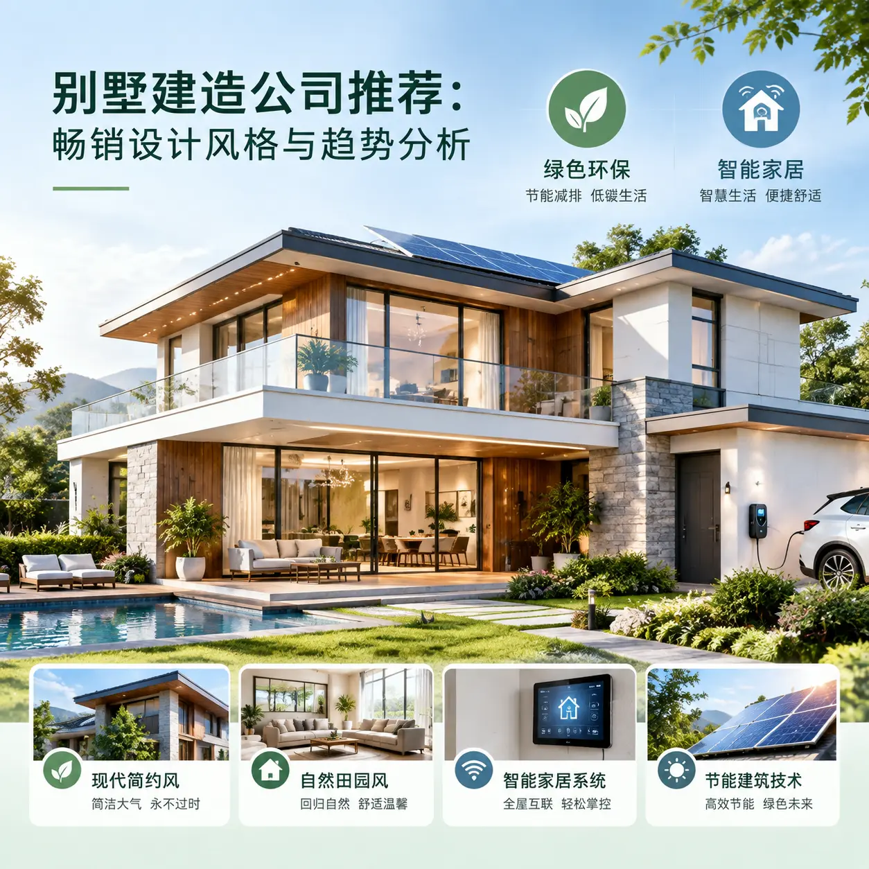 别墅建造公司推荐: 六盘水 畅销设计风格与趋势分析