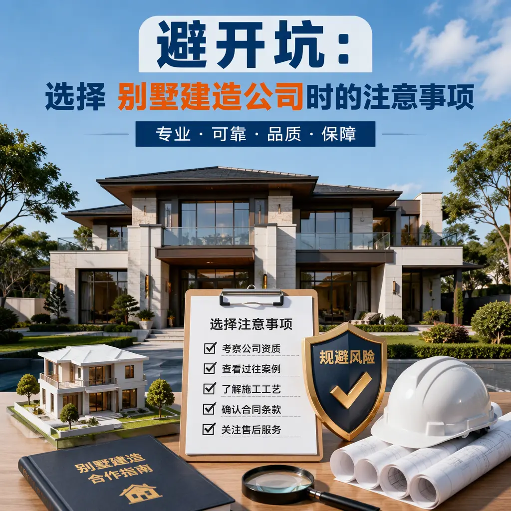 避开坑：选择 六盘水 别墅建造公司时的注意事项