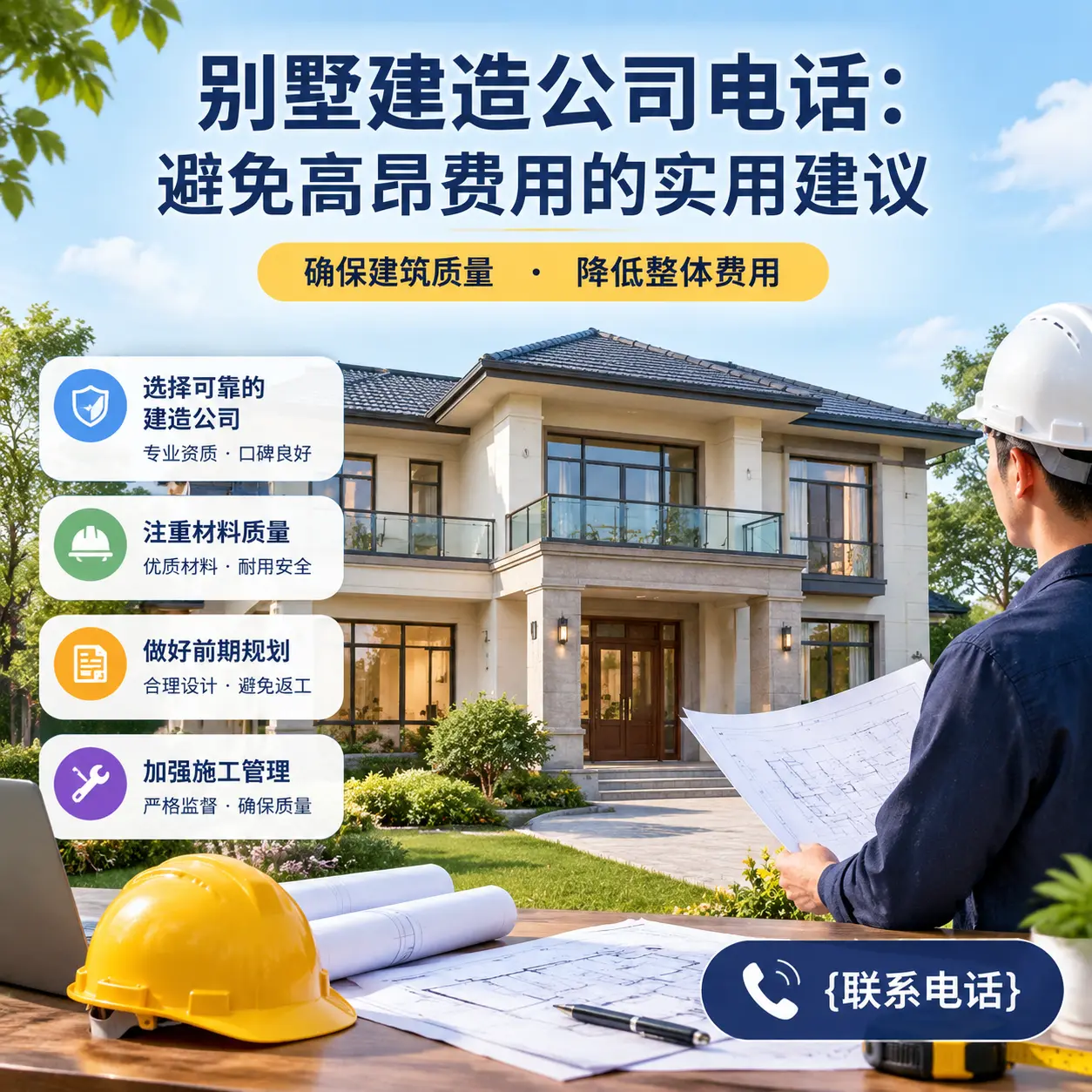 六盘水别墅建造公司电话:避免高昂费用的实用建议