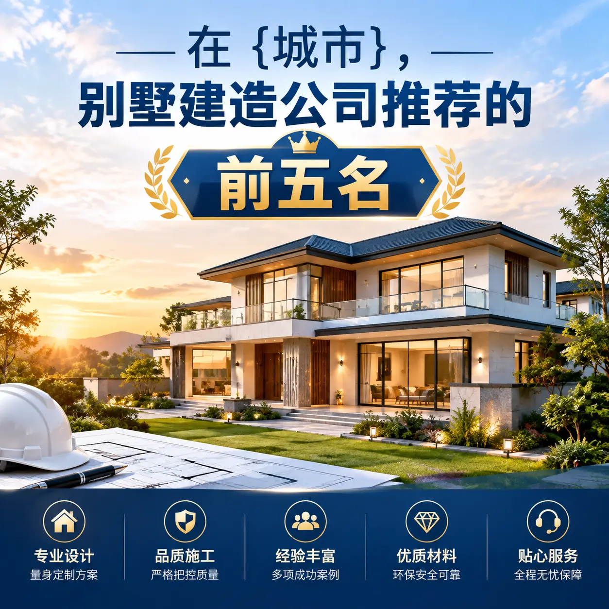 在 六盘水，别墅建造公司推荐的前五名
