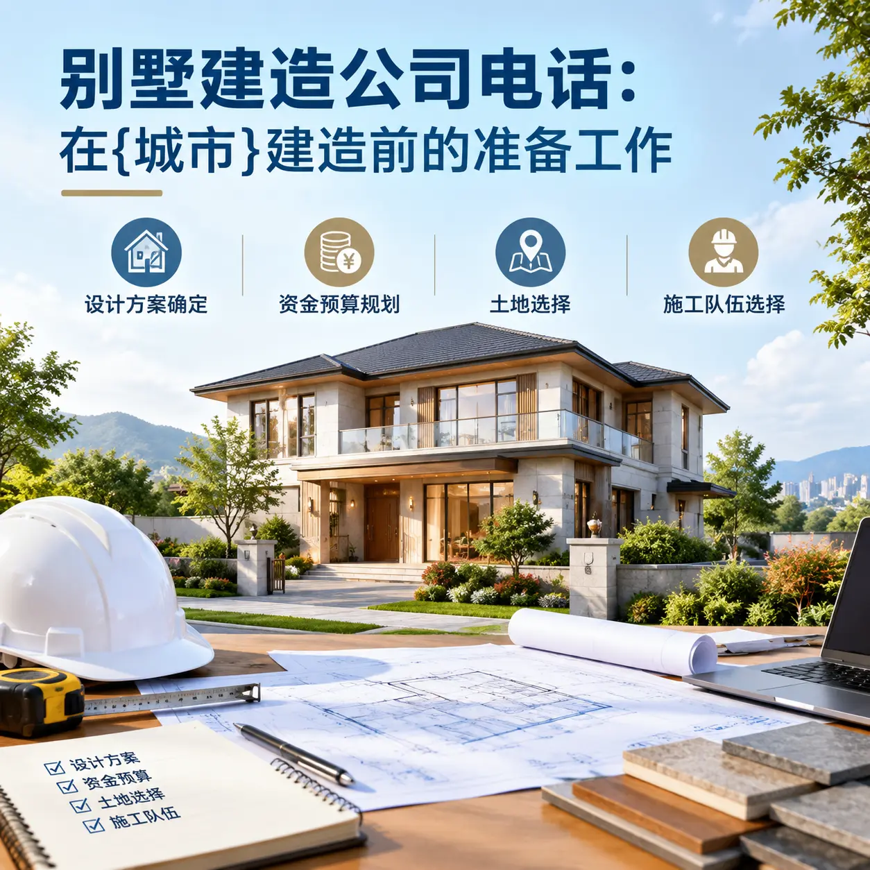 别墅建造公司电话:在六盘水建造前的准备工作