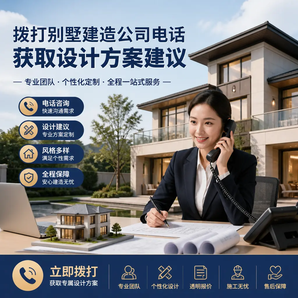 拨打六盘水别墅建造公司电话,获取设计方案建议