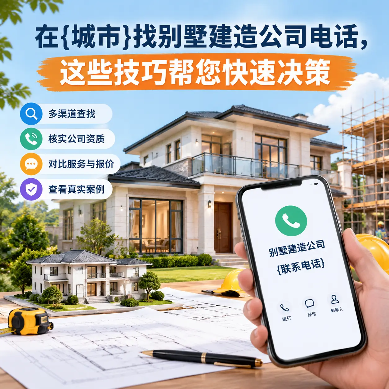 在六盘水找别墅建造公司电话，这些技巧帮您快速决策