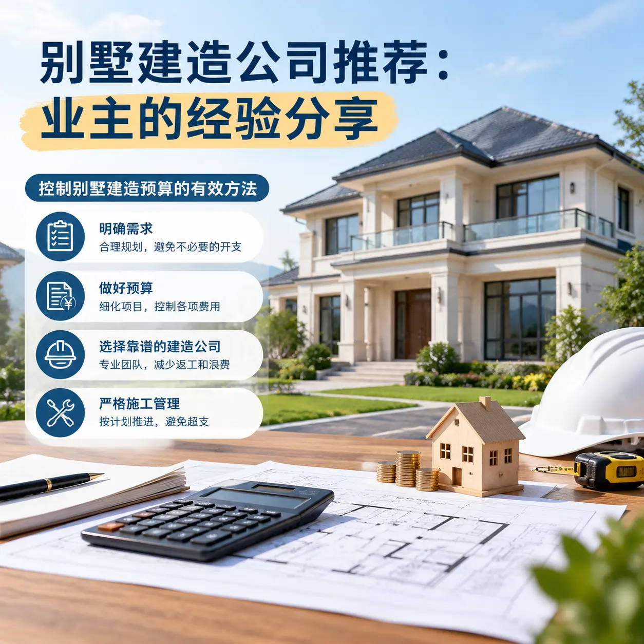 别墅建造公司推荐： 六盘水 业主的经验分享