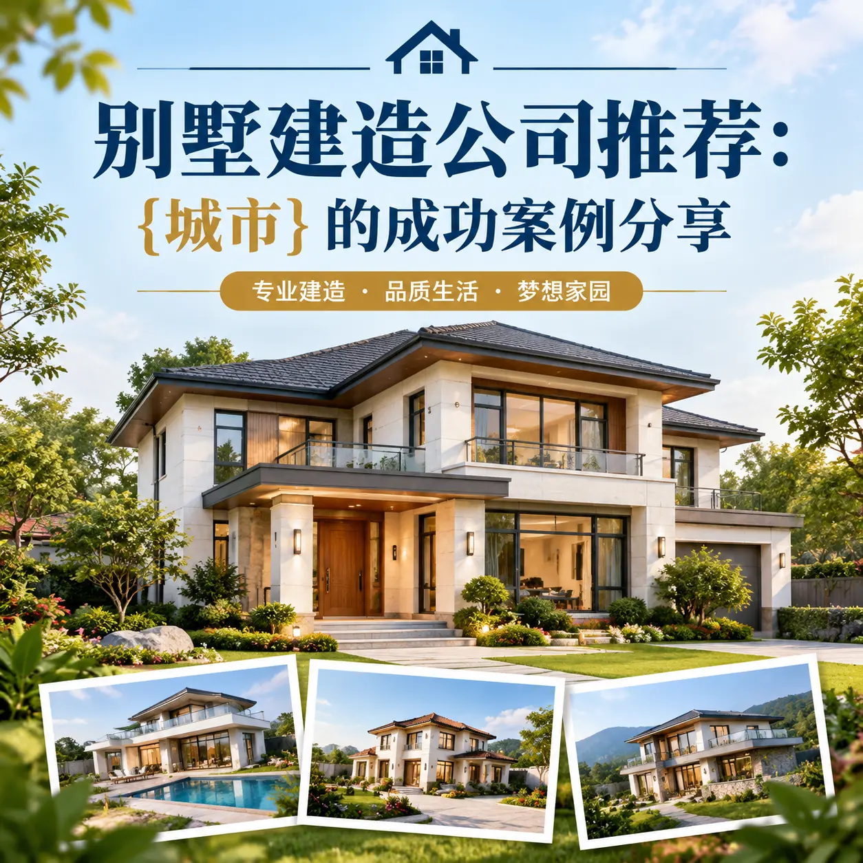 别墅建造公司推荐： 六盘水 的成功案例分享