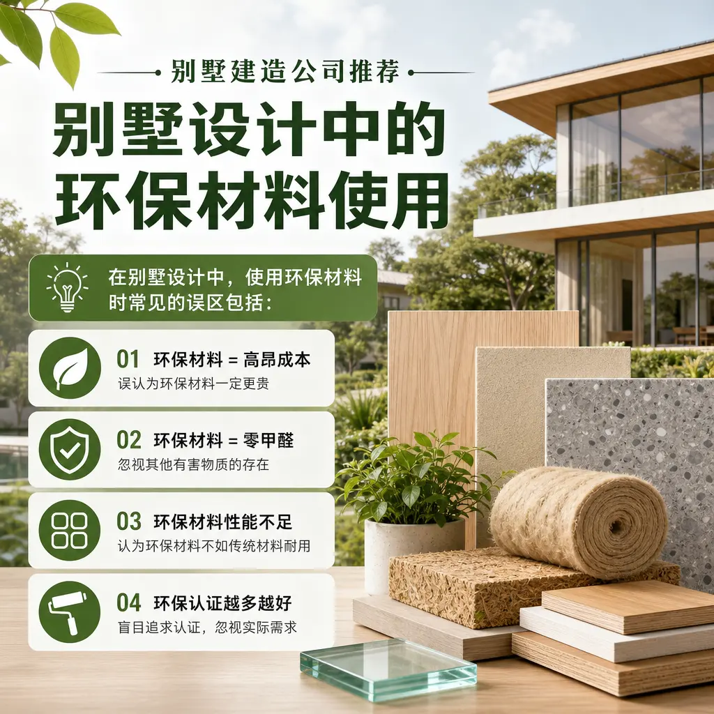 别墅建造公司推荐： 六盘水 别墅设计中的环保材料使用