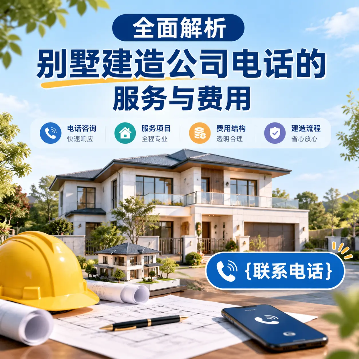 全面解析六盘水别墅建造公司电话的服务与费用